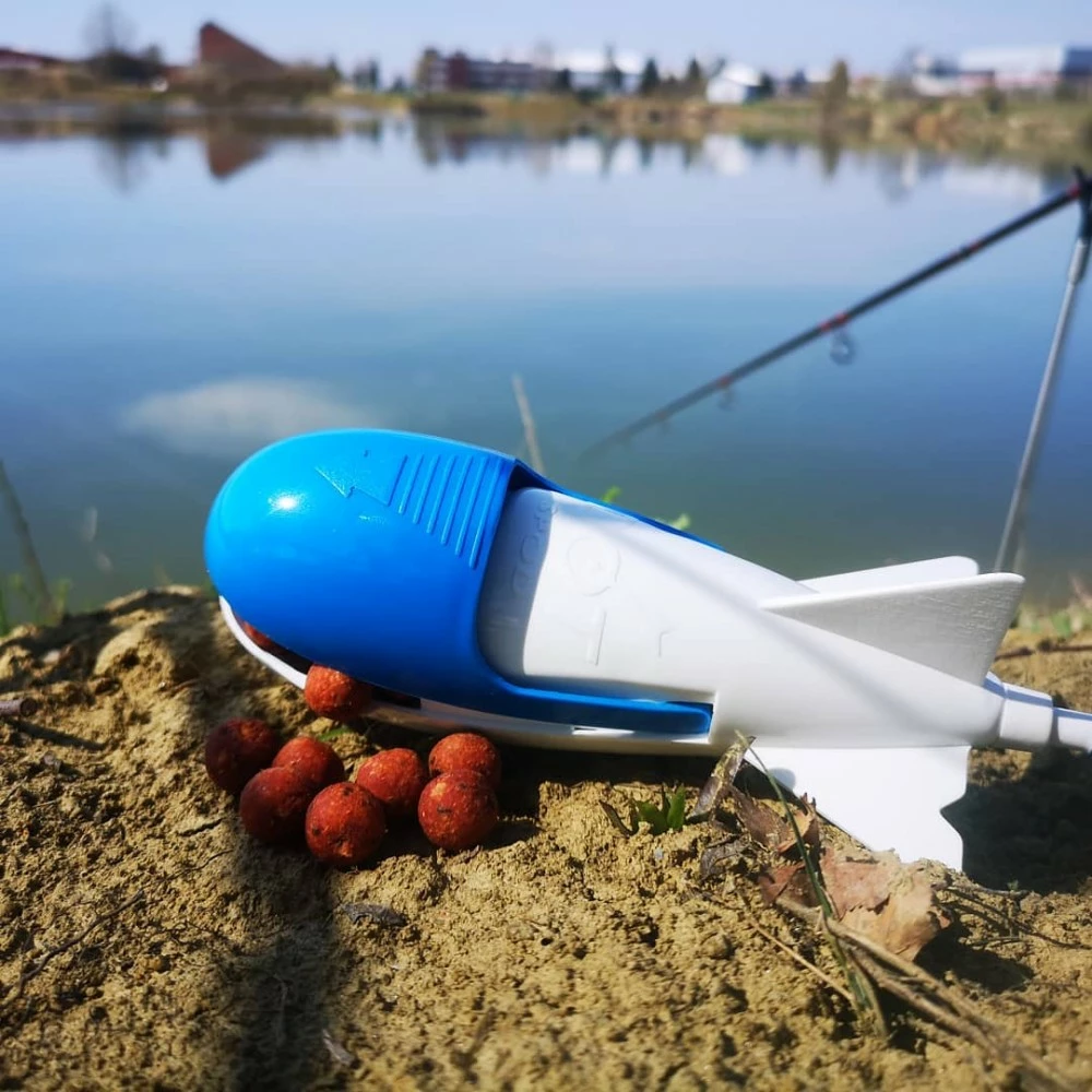 Bait Rocket Nash Dot Spod White/Blue 3 Bait Rocket Nash Dot Spod White/Blue – Image 2