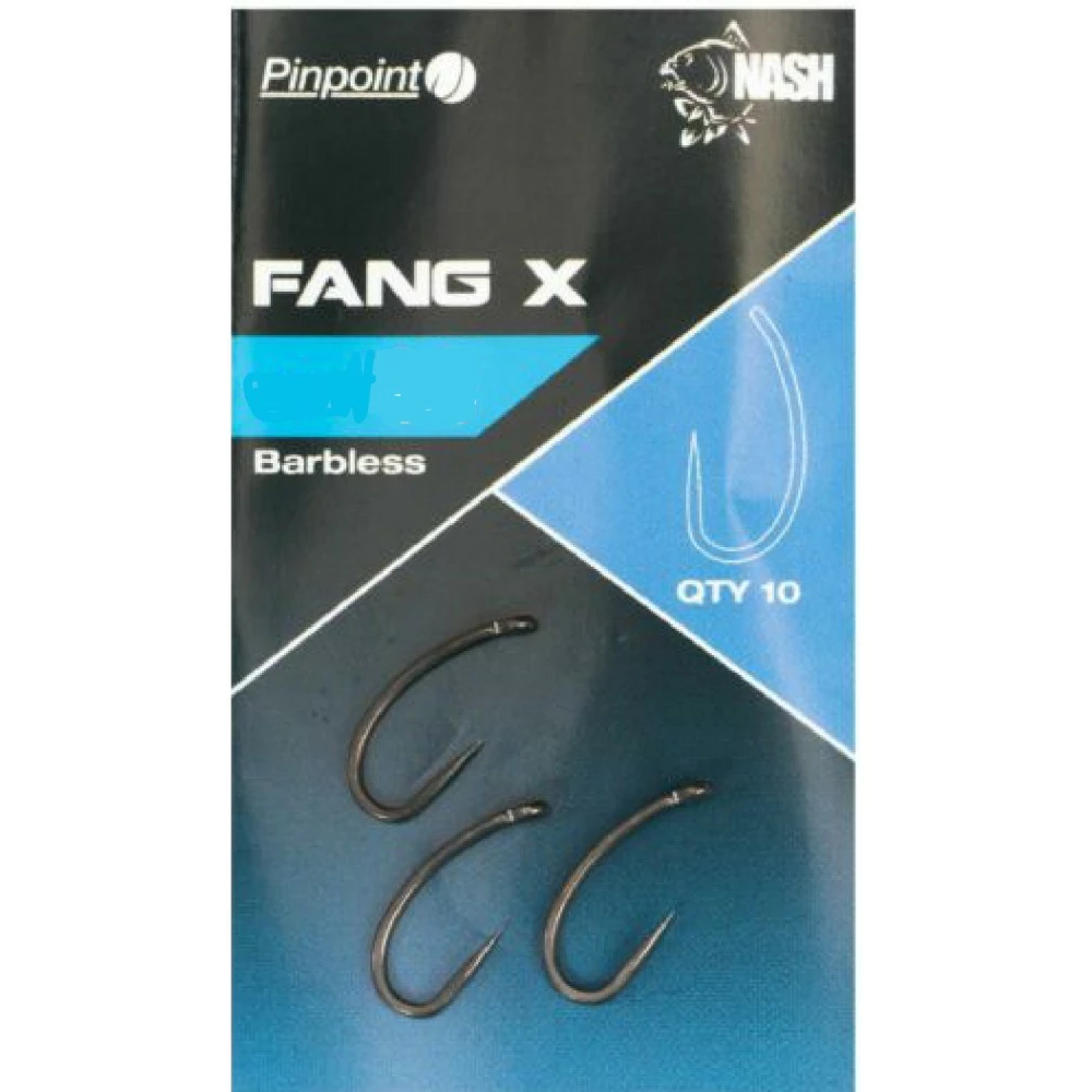 Fang X Hameçon Nash Barbless Hook 3 Fang X Hameçon Nash Barbless Hook