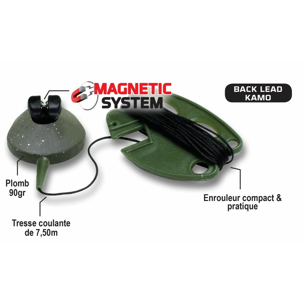 Magnetic Back Lead Kamo Pack FUN FISHING Camouflage 90gr 5 Magnetic Back Lead Kamo Pack FUN FISHING Camouflage 90gr – Image 3