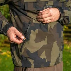 Veste Avid Carp Ripstop Camo Pullover Jacket -Materiel Fox Magasin veste avid carp ripstop camo pullover jacket 8